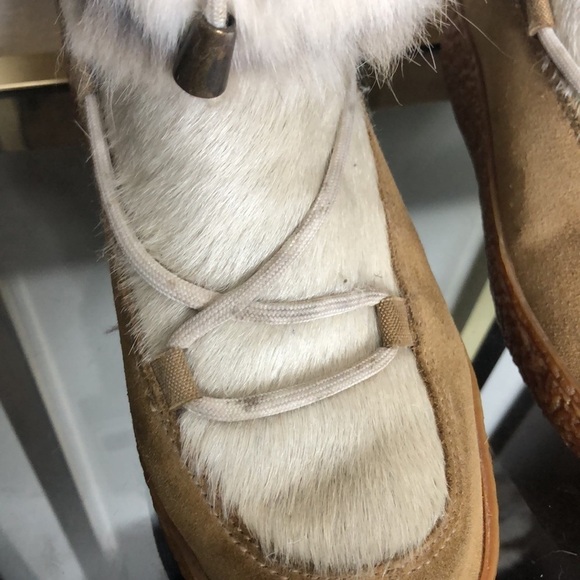 Oscar sport rabbit fur boots size 36 (5.5) - Picture 13 of 13
